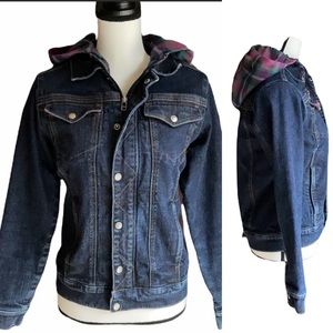 Burton Dryride Hooded Denim Jacket XS